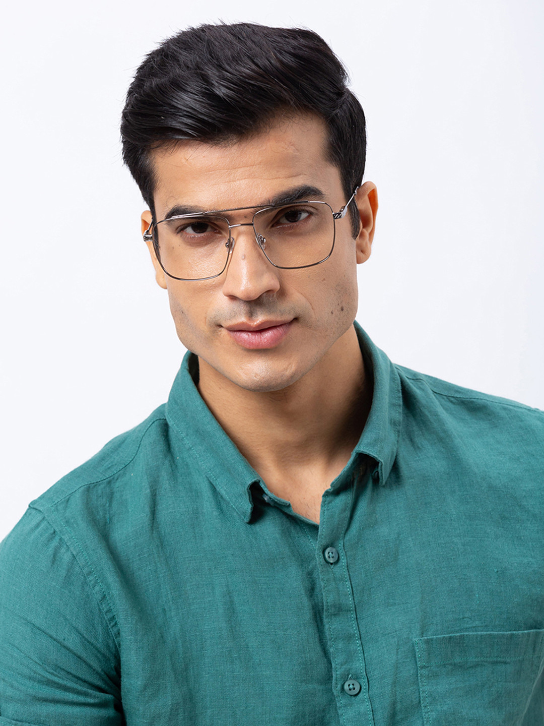 Shisen Fox KAEN GUN Unisex Eyeglass 57