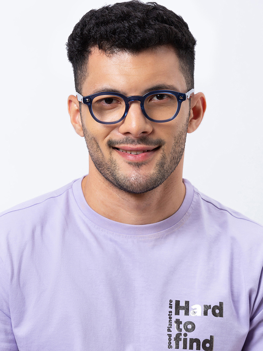 Shisen Fox KITSUNE SAPPHIRE Unisex Eyeglass 46