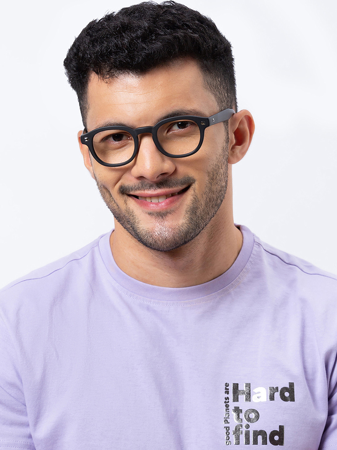 Shisen Fox KITSUNE MATTE BLACK Unisex Eyeglass 46