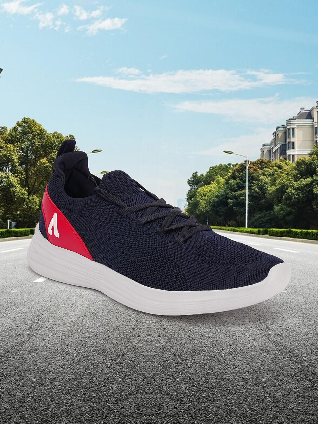 Aqualite Men Mesh Feather Weight Running Shoes