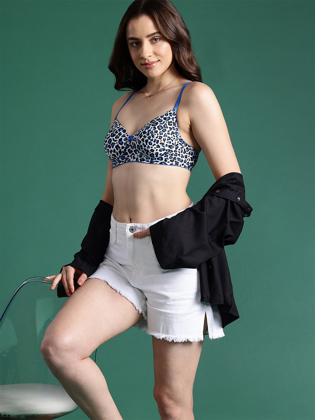 DressBerry Animal Printed Full Coverage Lightly Padded T-shirt Bra DB-NW-BRA-4061-1