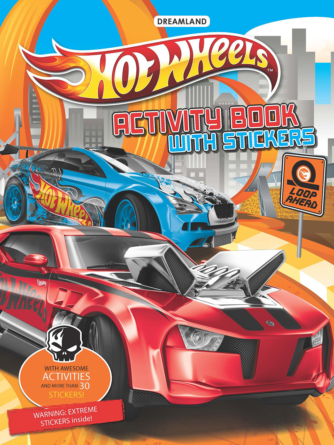 Dreamland Kids Hot Wheels Activity Book