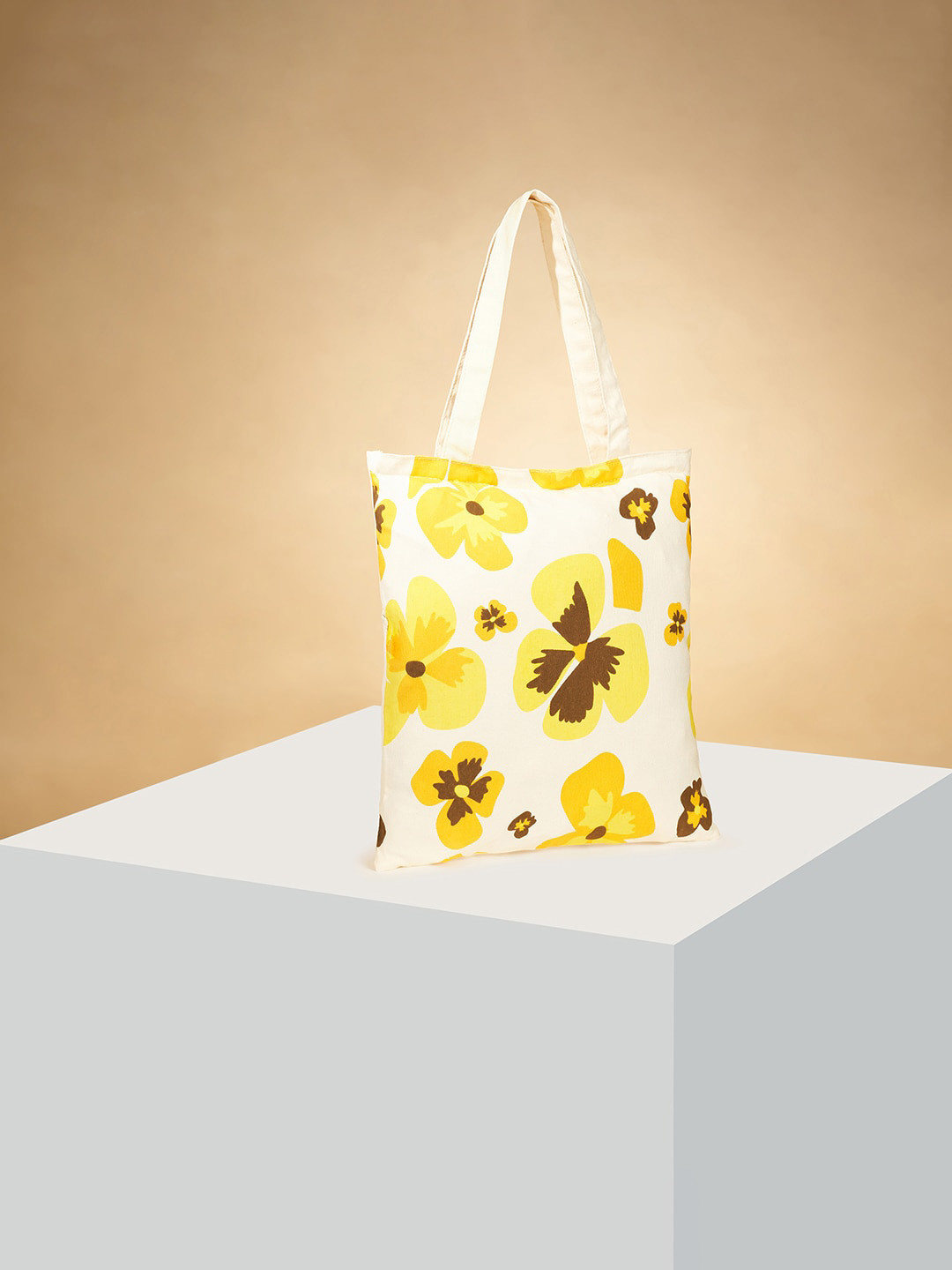 Forever Glam by Pantaloons Floral Printed Tote Bag