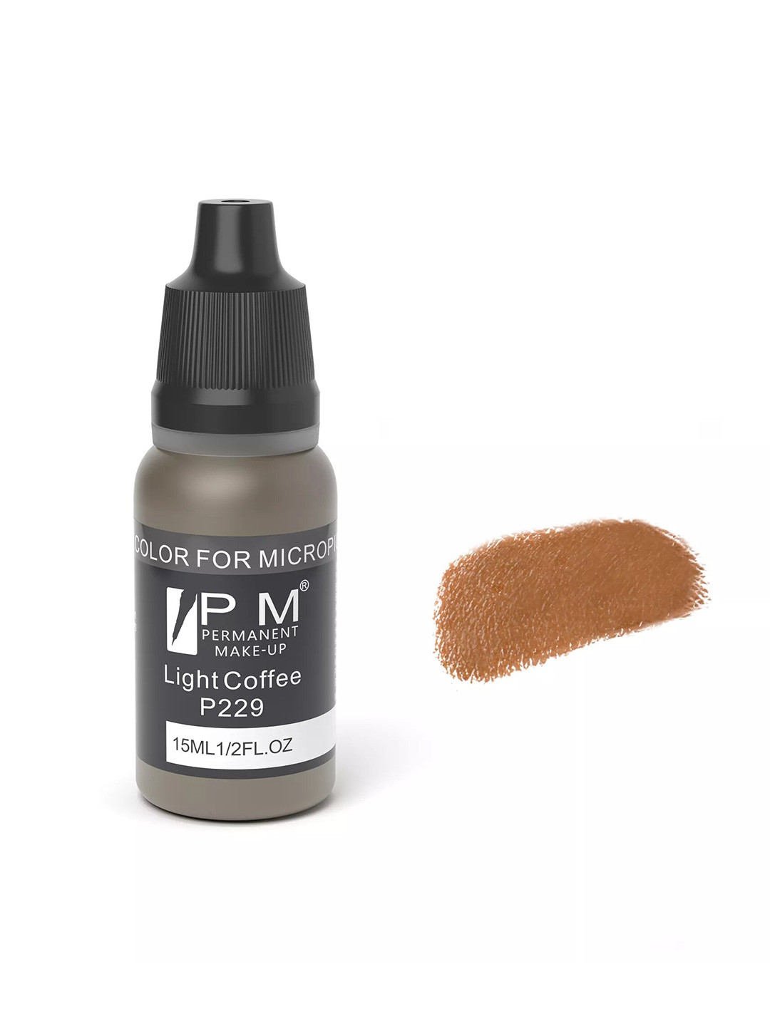 GOOCHIE Permanent Makeup Eyebrow Micro Pigment Color - 15ml - Light Coffee