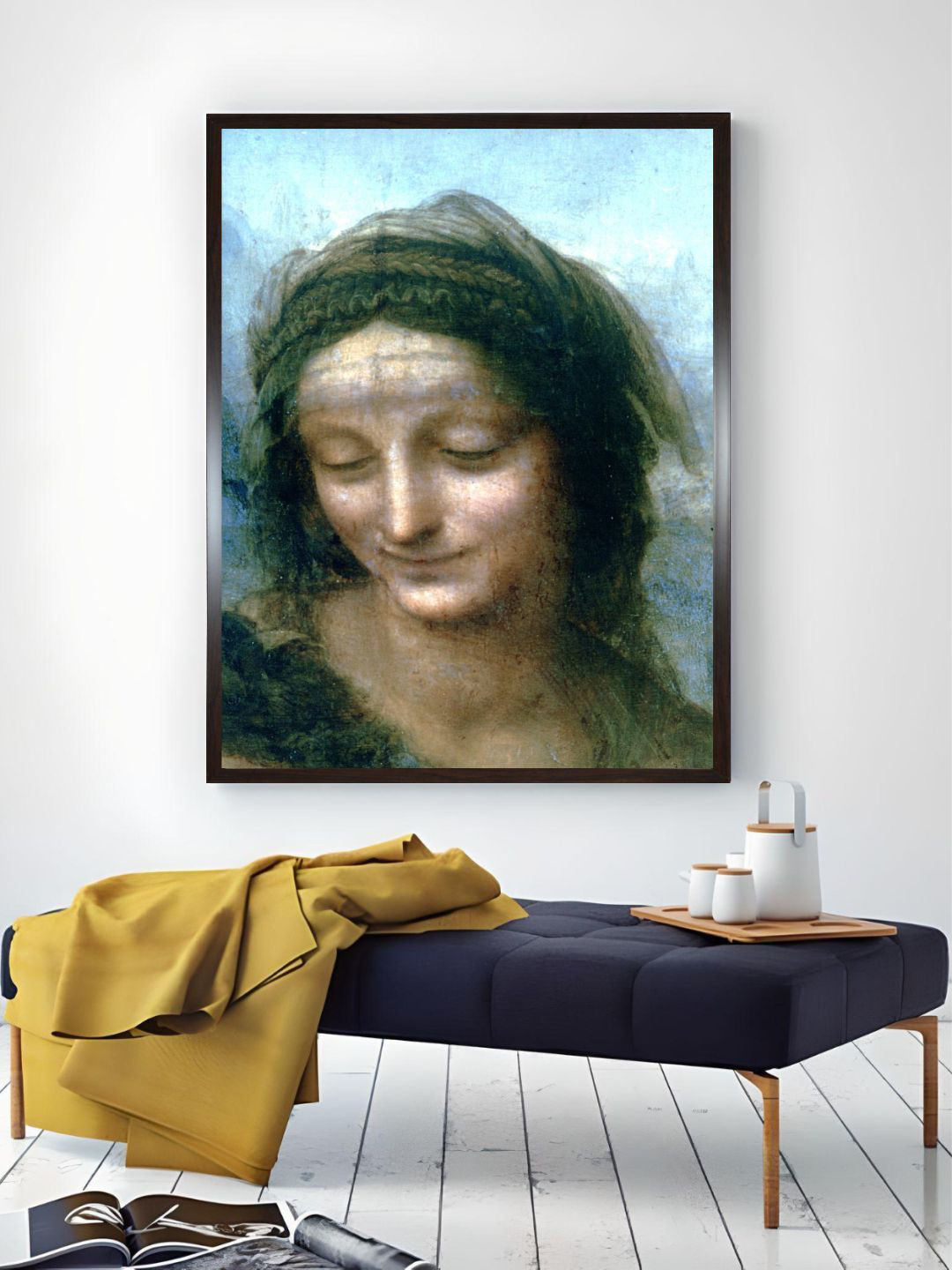 The Art House Virgin And Child With St Anne Canvas Wall Paintings Wall Art - 24 x 36In