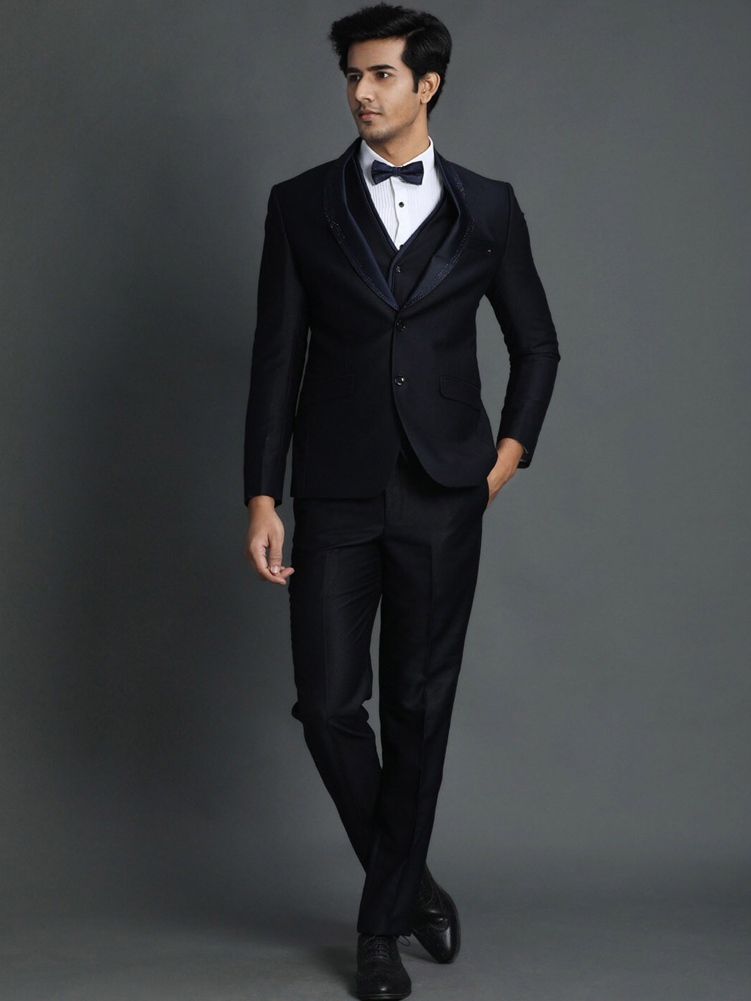 Twamev Single-Breasted Five-Piece Suit