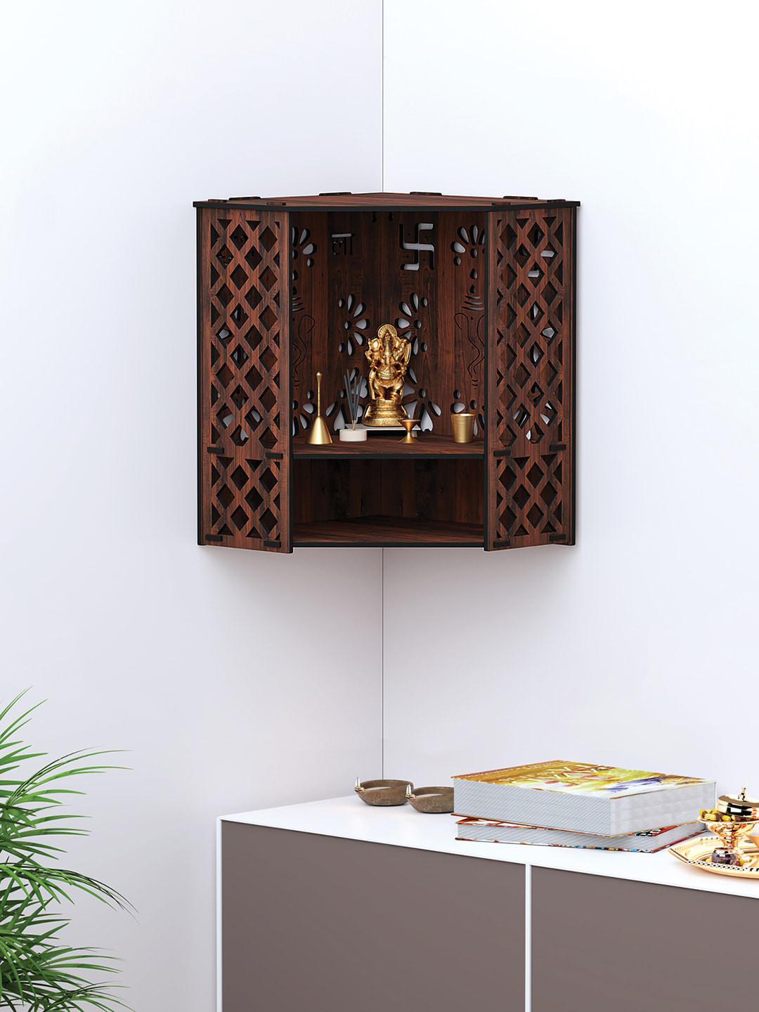 RANDOM Home Mandir Pooja Stand