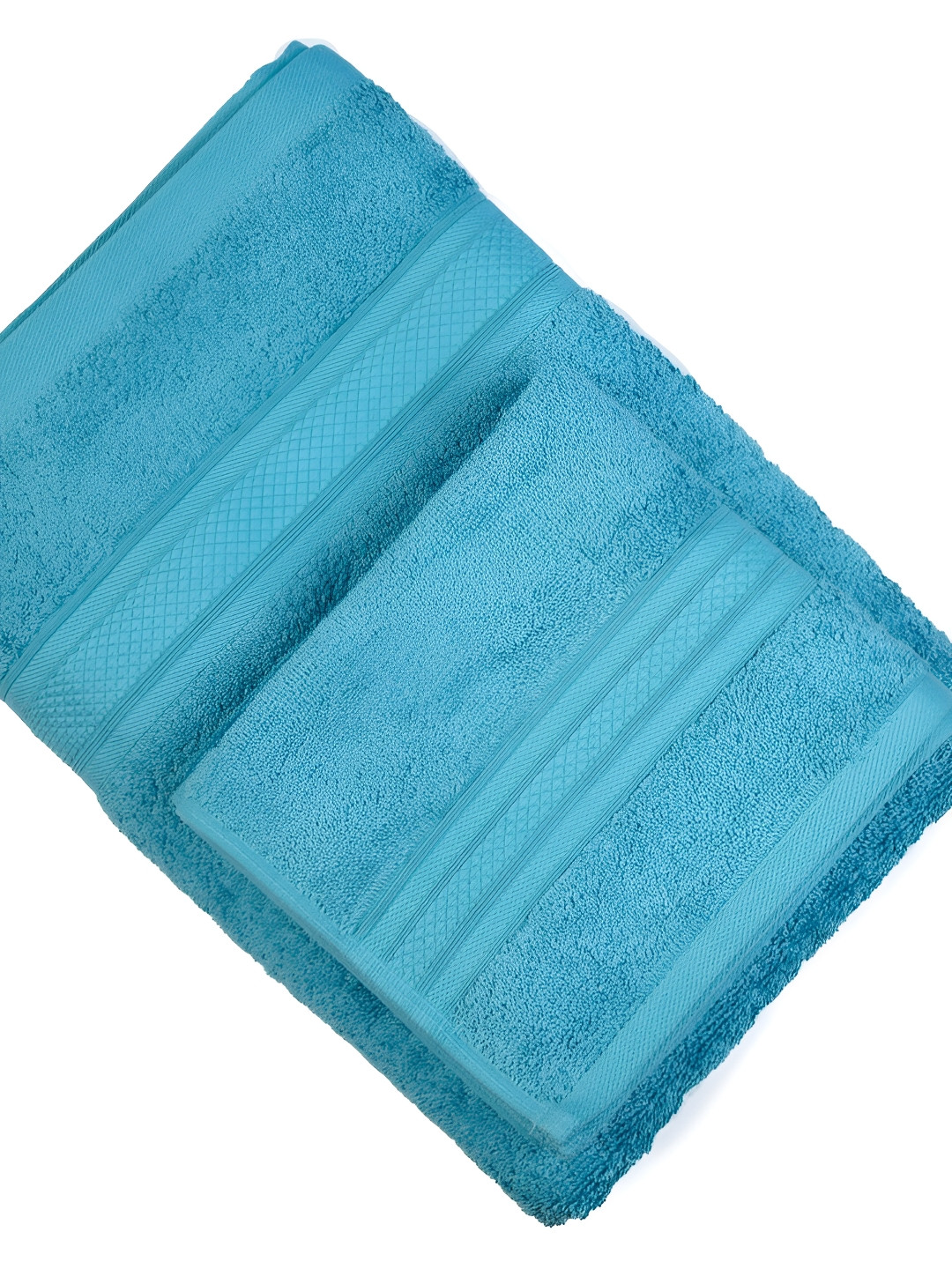 inizio Blue 2 Pieces Bamboo 600 GSM Bath and Hand Towel