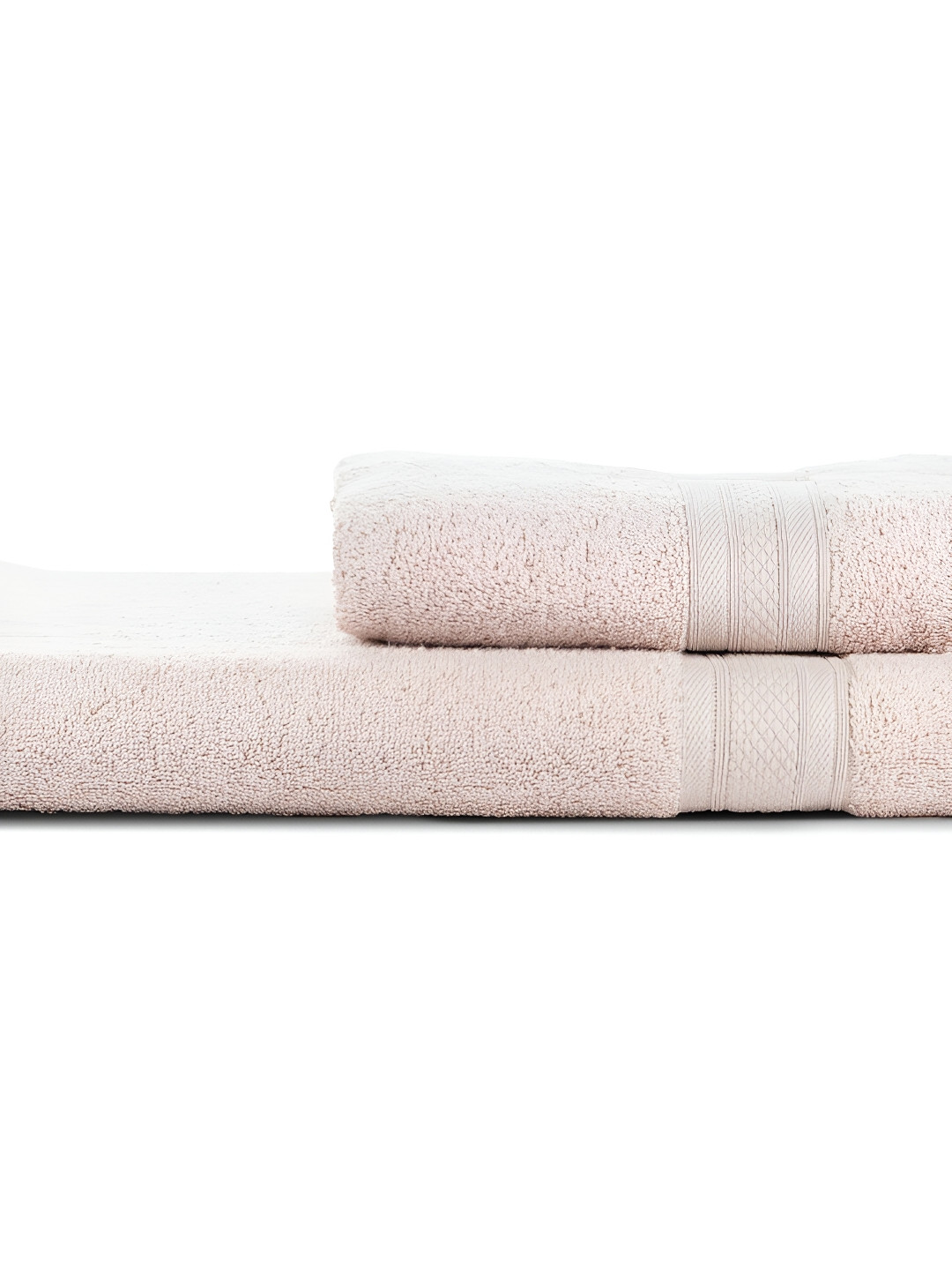 inizio Camel Brown 2 Pieces Bamboo 600 GSM Bath and Hand Towel