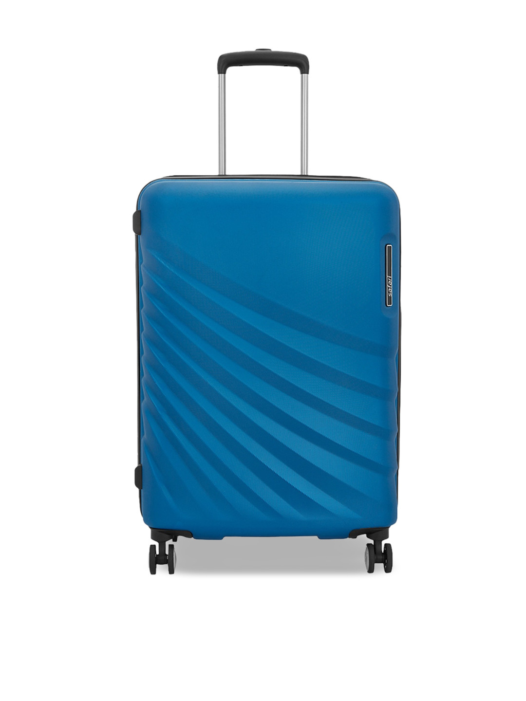 Safari Aerodyne Textured 360-Degree Rotation Hard-Sided Medium Trolley Bag- 65 cm