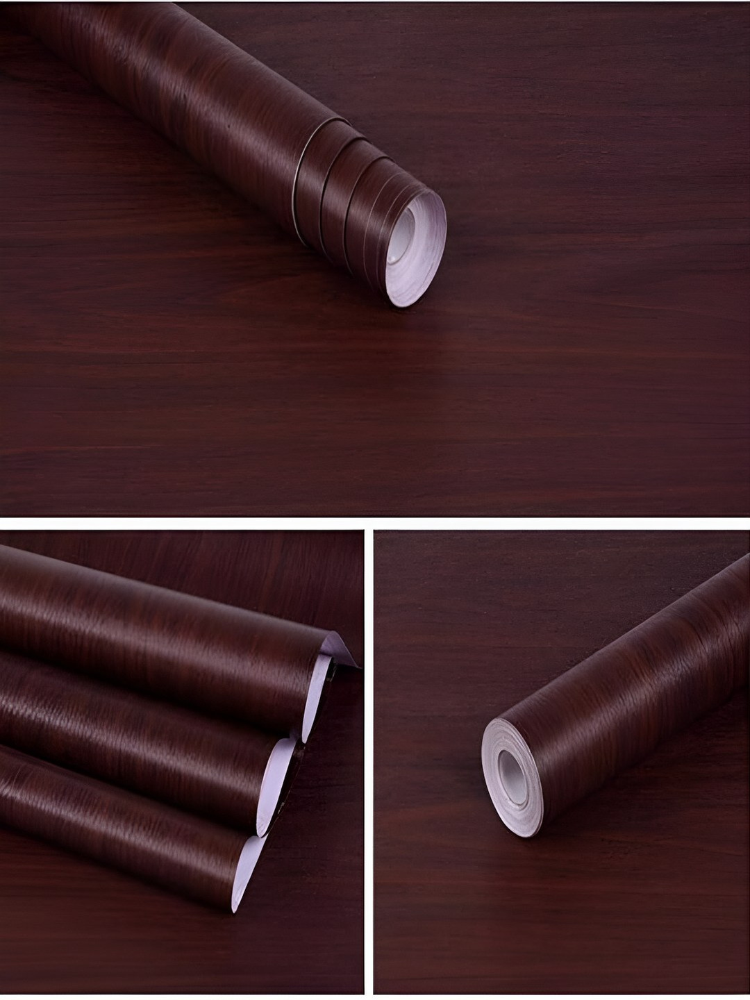 Univocean Brown Furniture Wood Grain Background Waterproof HD Wallpaper