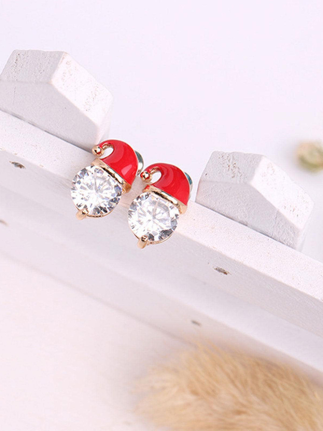 EL REGALO Christmas Contemporary Stud Earrings
