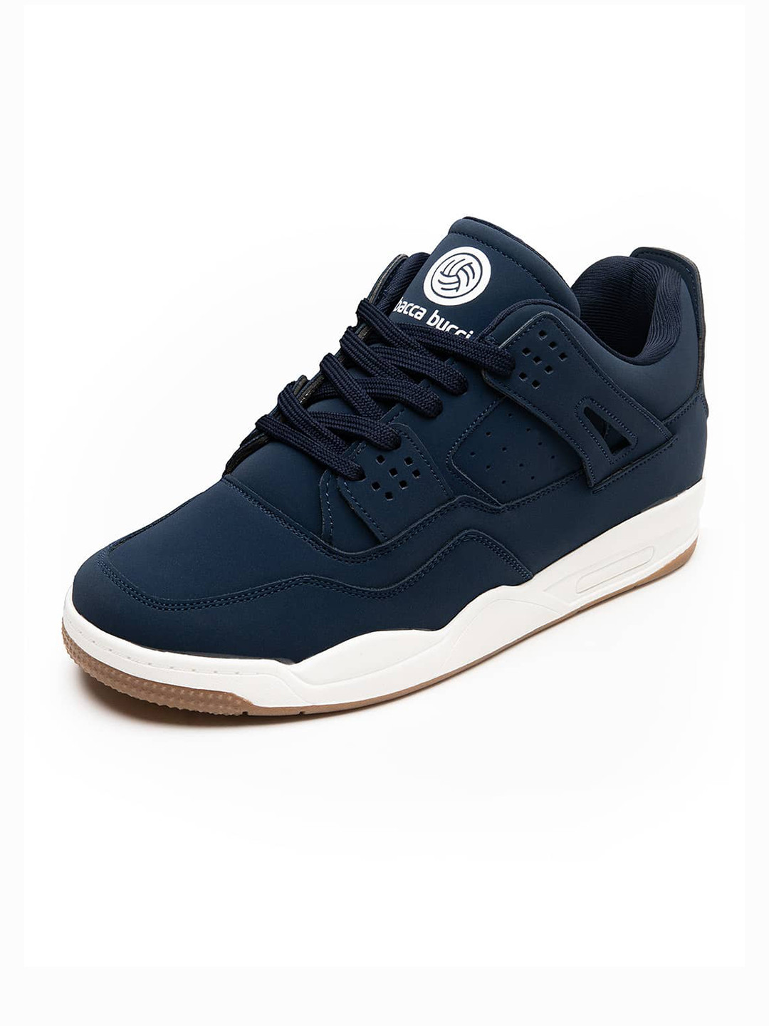 bacca bucci Men ULTRAFORCE Perforated Lightweight Suede Sneakers