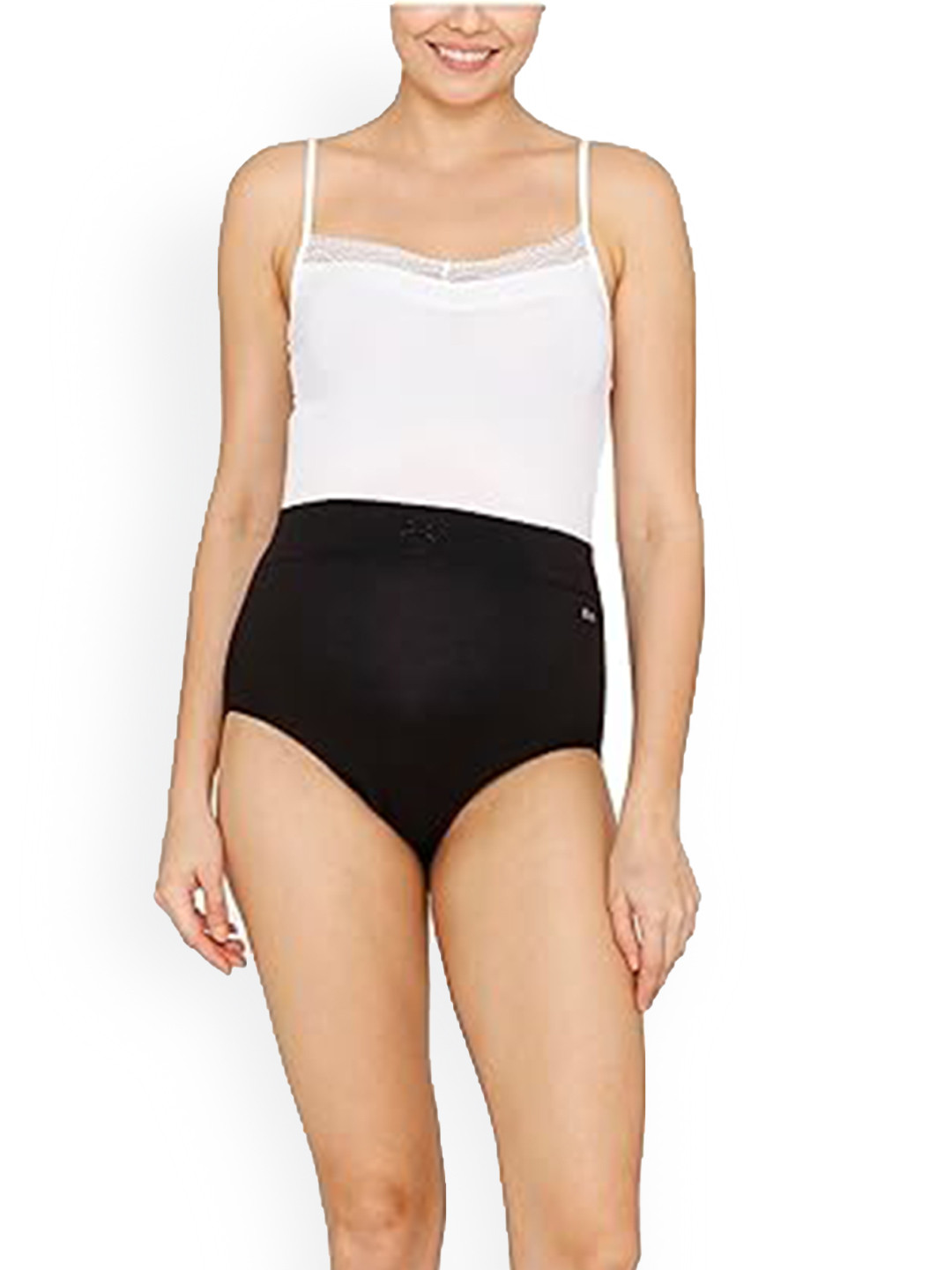 LAVOS Anti Bacterial High-Rise Bamboo Cotton Maternity Briefs