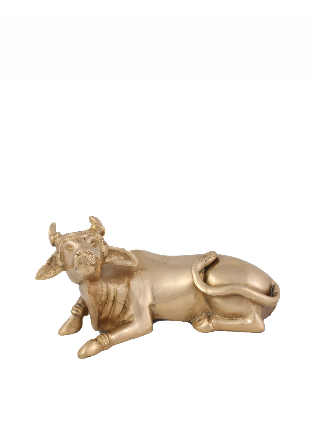 Arihant Craft Arihant NA Brass Metallic Prayer Room Small Showpiece - 3 Inches