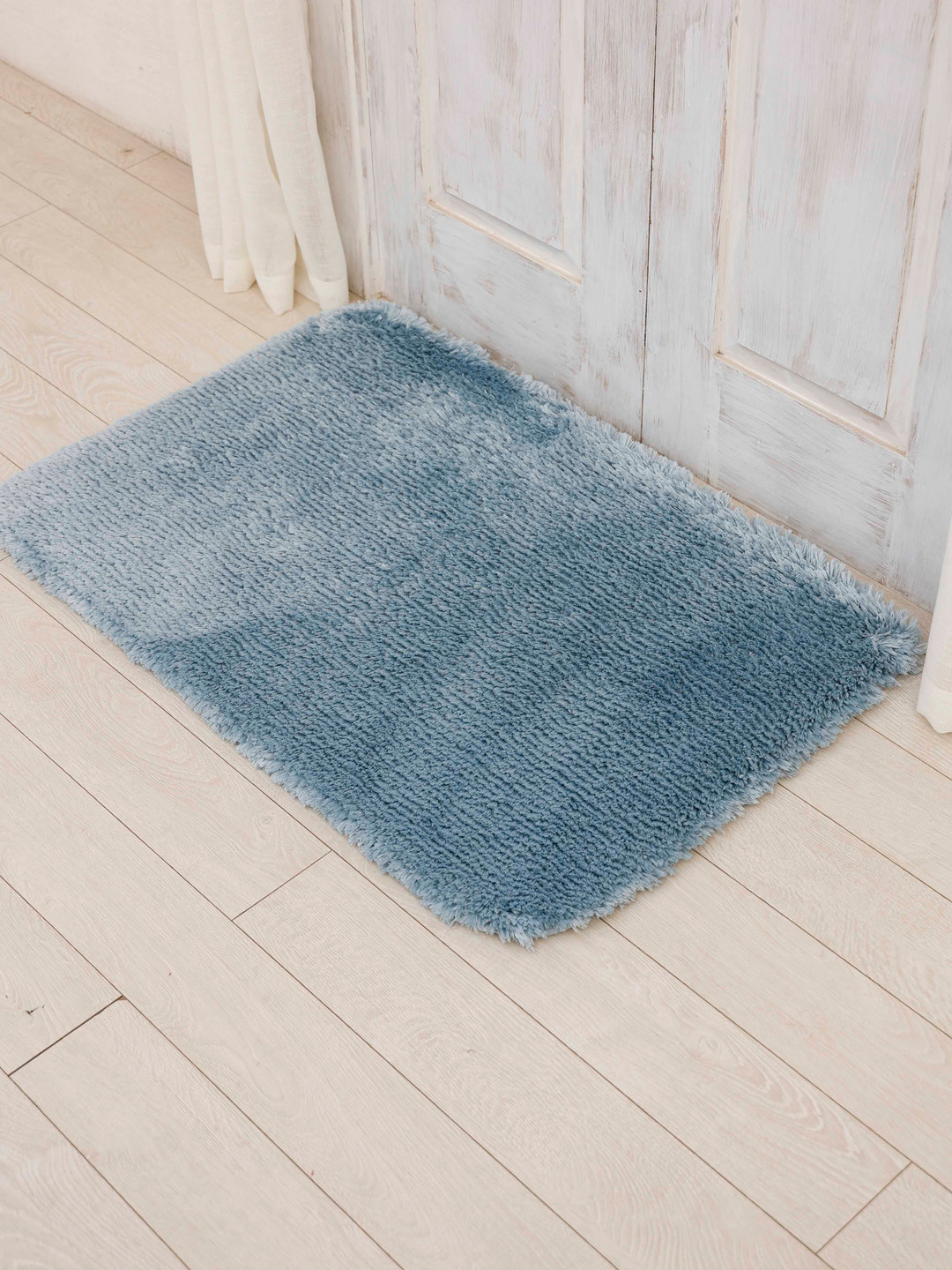 Ariana Blue 2800 GSM Microfiber Anti Slip Bath Rug