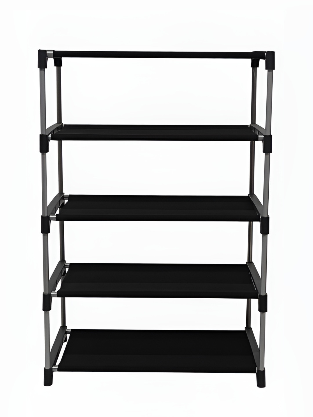 Urban Choice Grey 4 Layers Racks and Wardrobes