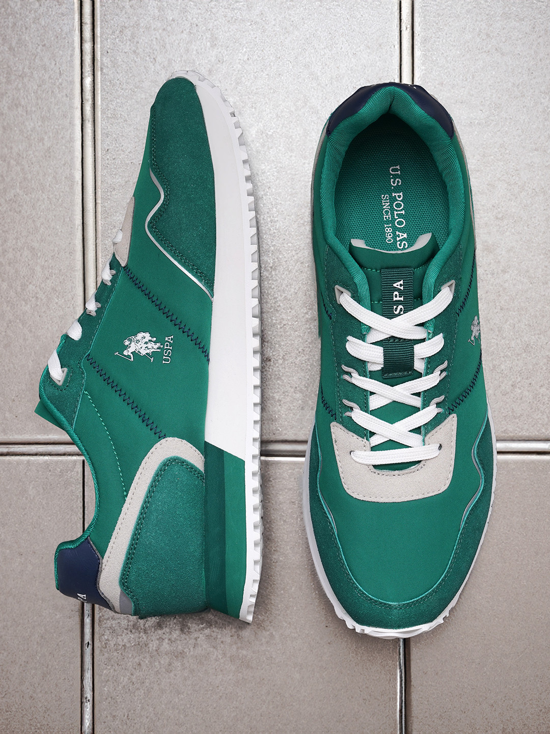 U.S. Polo Assn. Men Kenzee Retro Joggers Sneakers