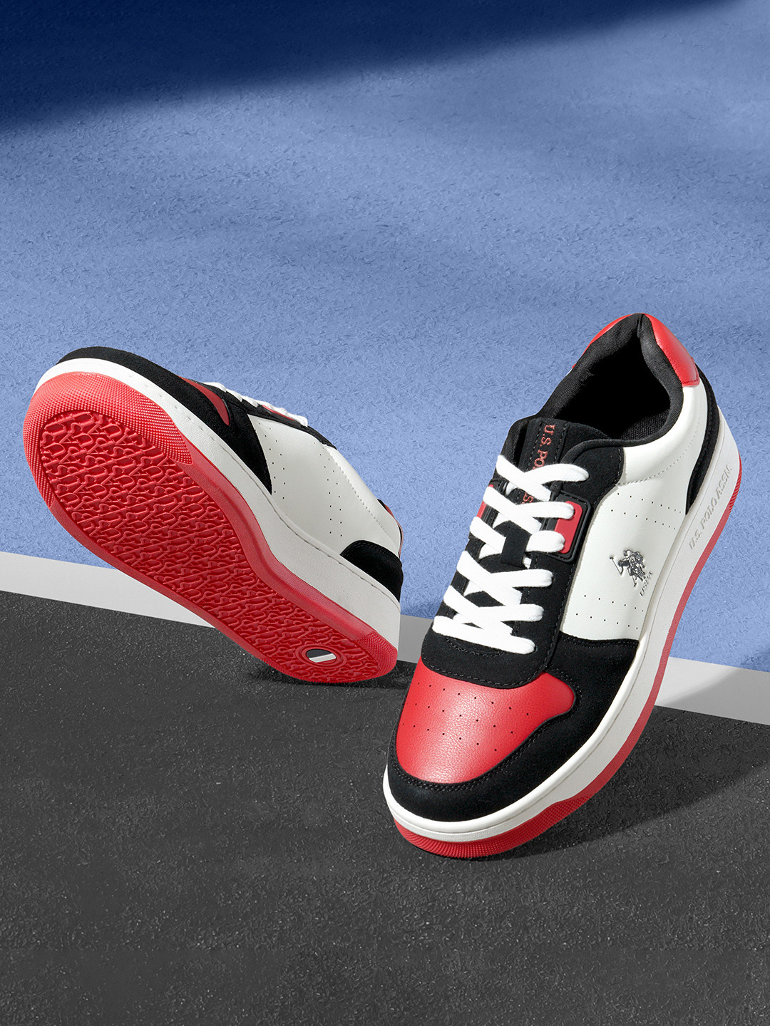 U.S. Polo Assn. Men Oakley Retro Court Sneakers