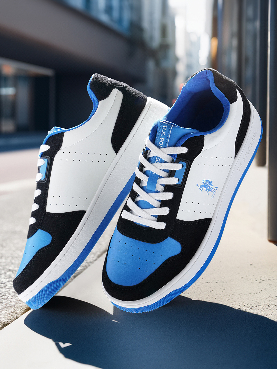 U.S. Polo Assn. Men Oakley Retro Court Sneakers