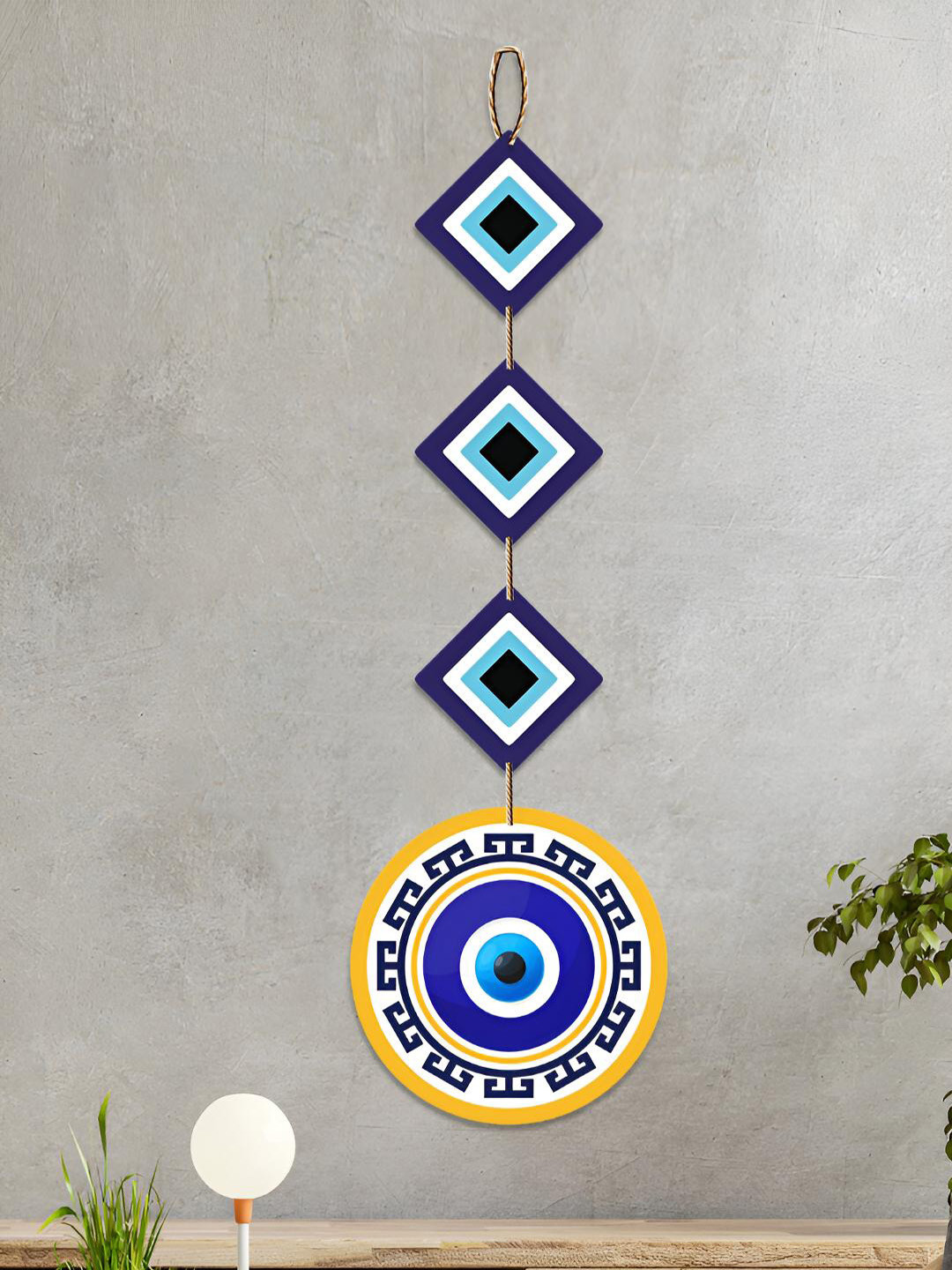 ArtVibes Attractive Design Wood Glossy Hanging Hall Wall Hangings-16In