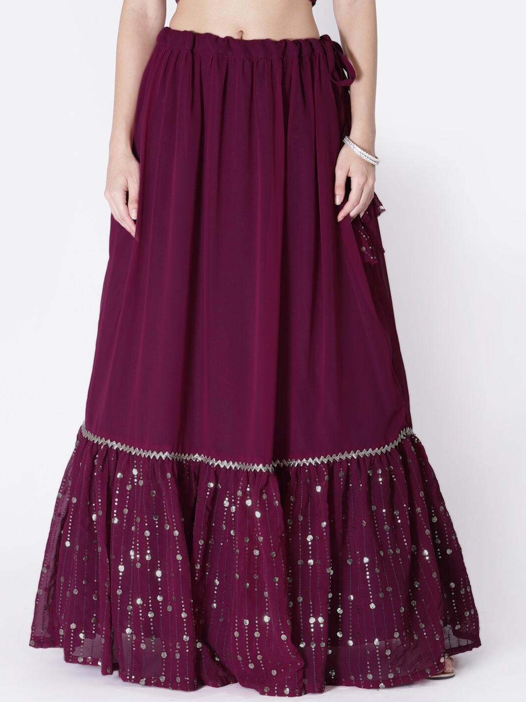 Ethnic skirts myntra on sale
