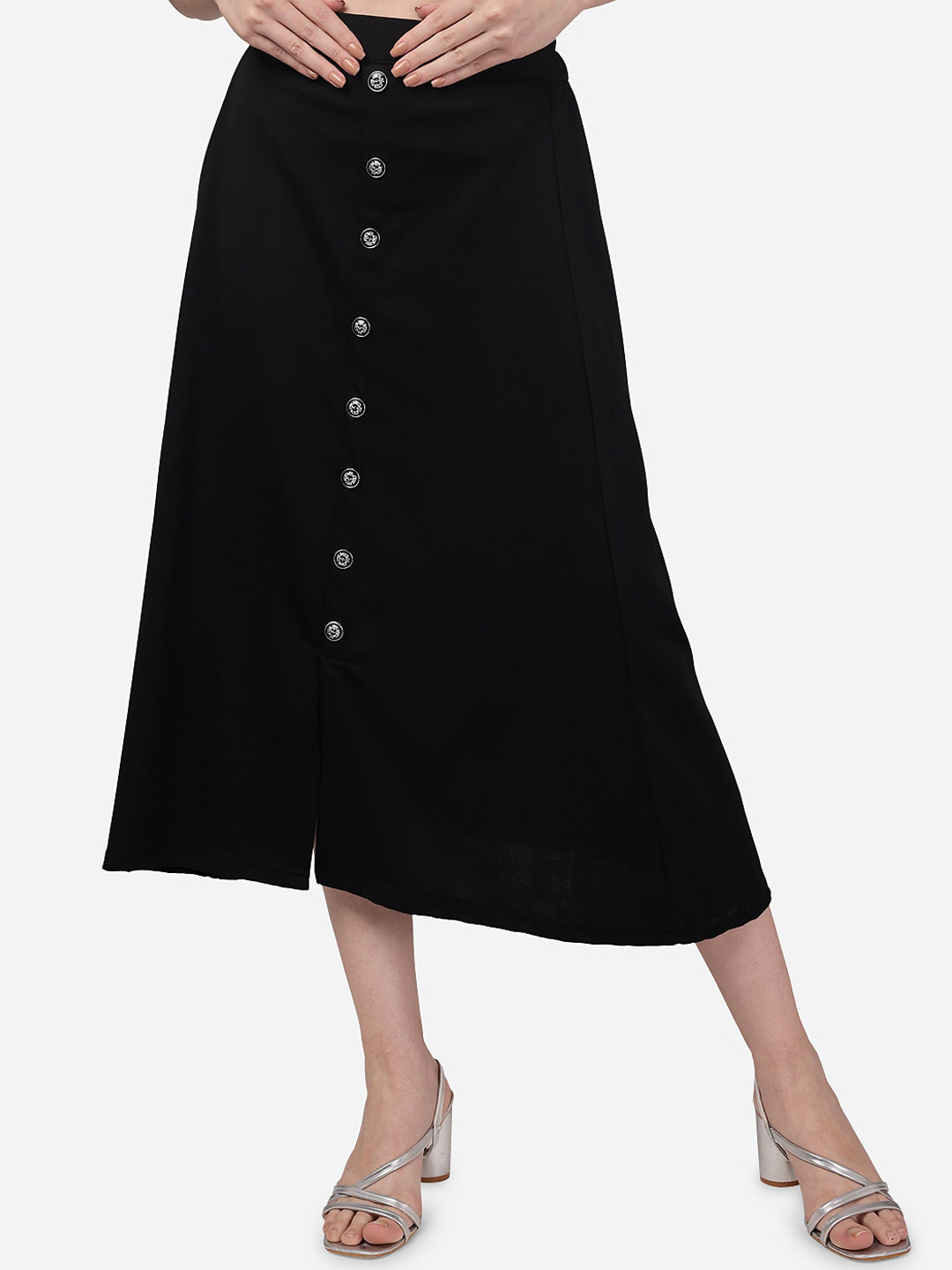 Areca Designer A-Line Midi Skirt