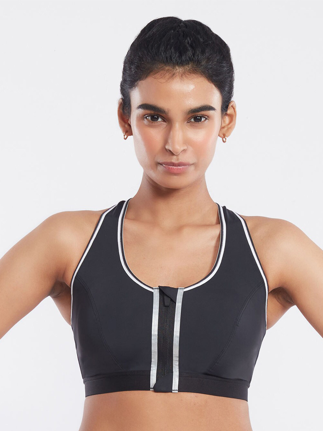 Nykd Women All Day Ultimate High Impact Racerback Sports Bra (NYK303)