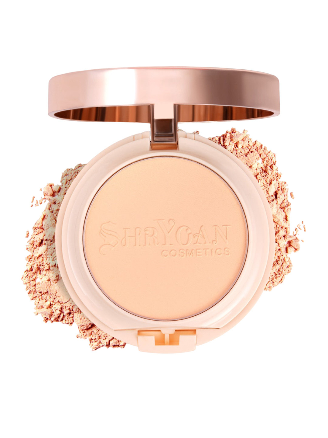 SHRYOAN 2 In 1 Oil Control Long Lasting Waterproof Compact Powder - 27g - 03