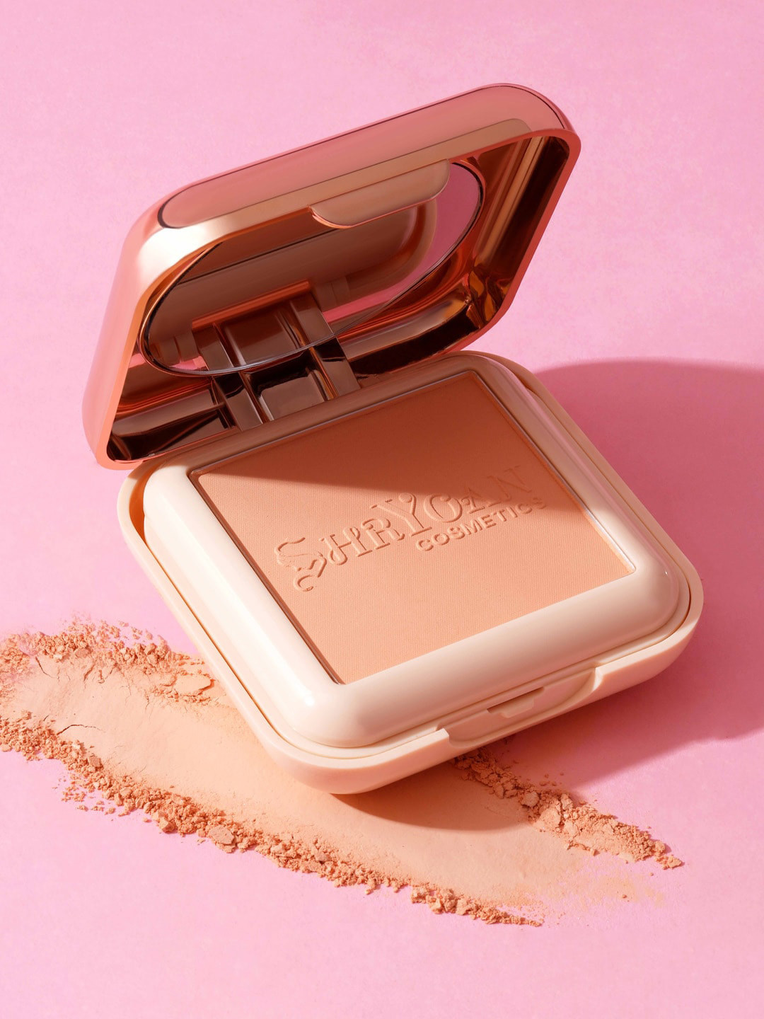 SHRYOAN All Day Matte 2 in 1 Compact Powder - 25g - 01