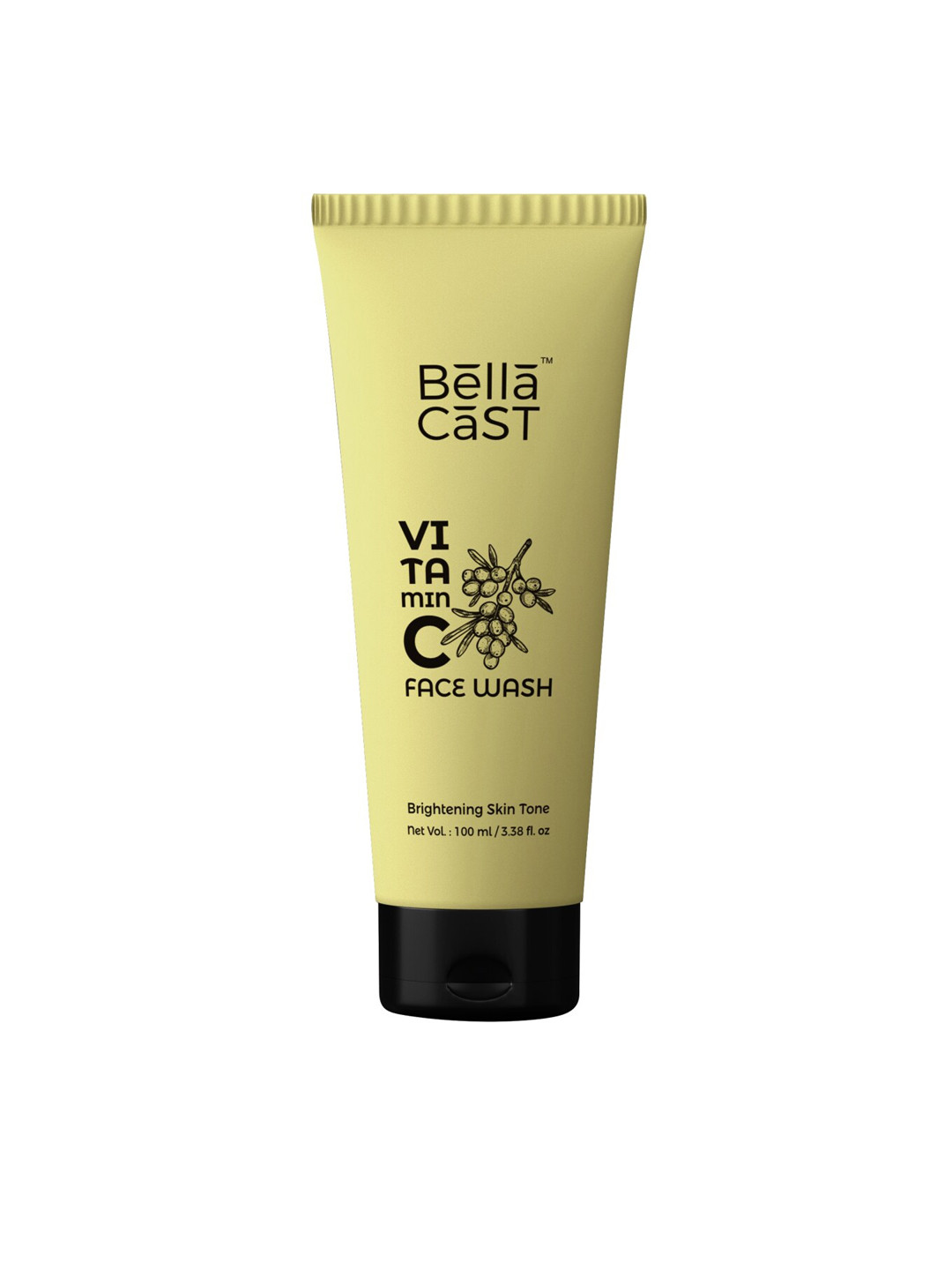 BellaCast Vitamin C Face Wash With Sea Buckthorn For Brighter & Glowing Skin - 100ml