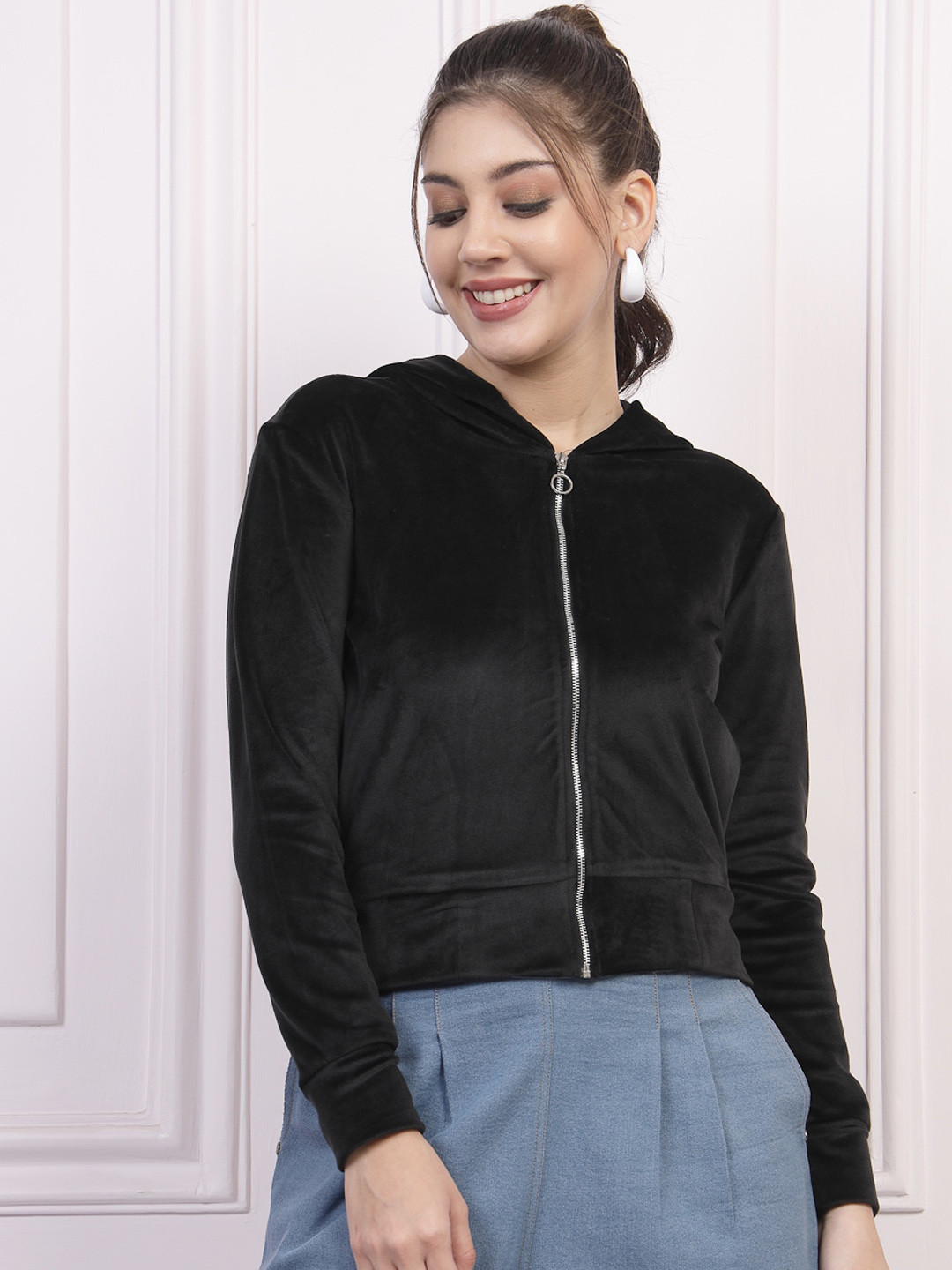 Athena Black Outdoor Sporty Jacket