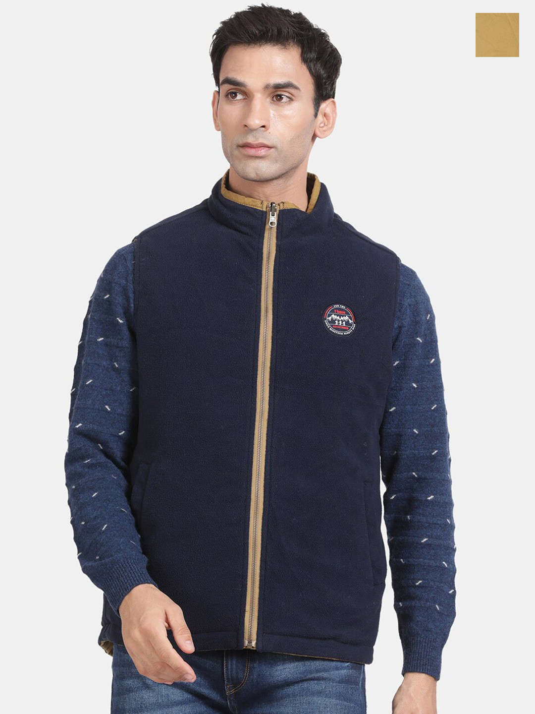 t-base Sleeveless Reversible Padded Gilet Jackets