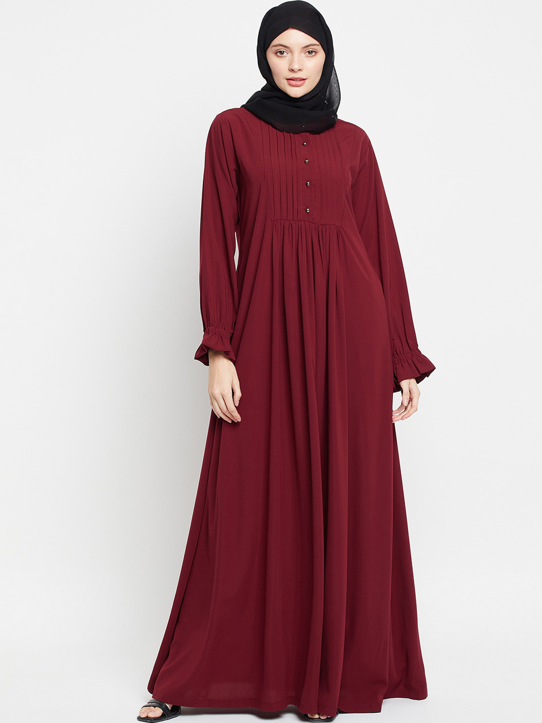 NABIA Round Neck A-line Burqa