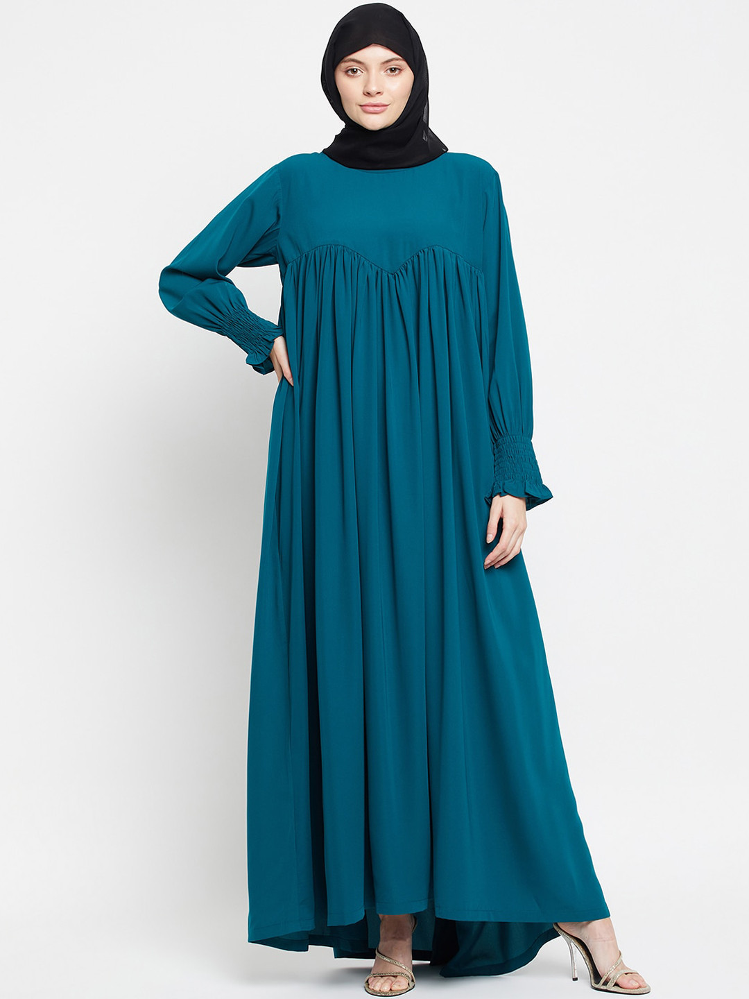 NABIA Round Neck A-Line Burqa