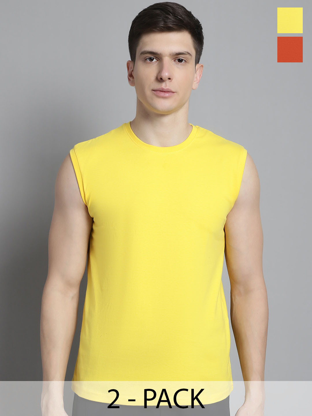 FBAR Men Yellow & Orange 2 T-shirt