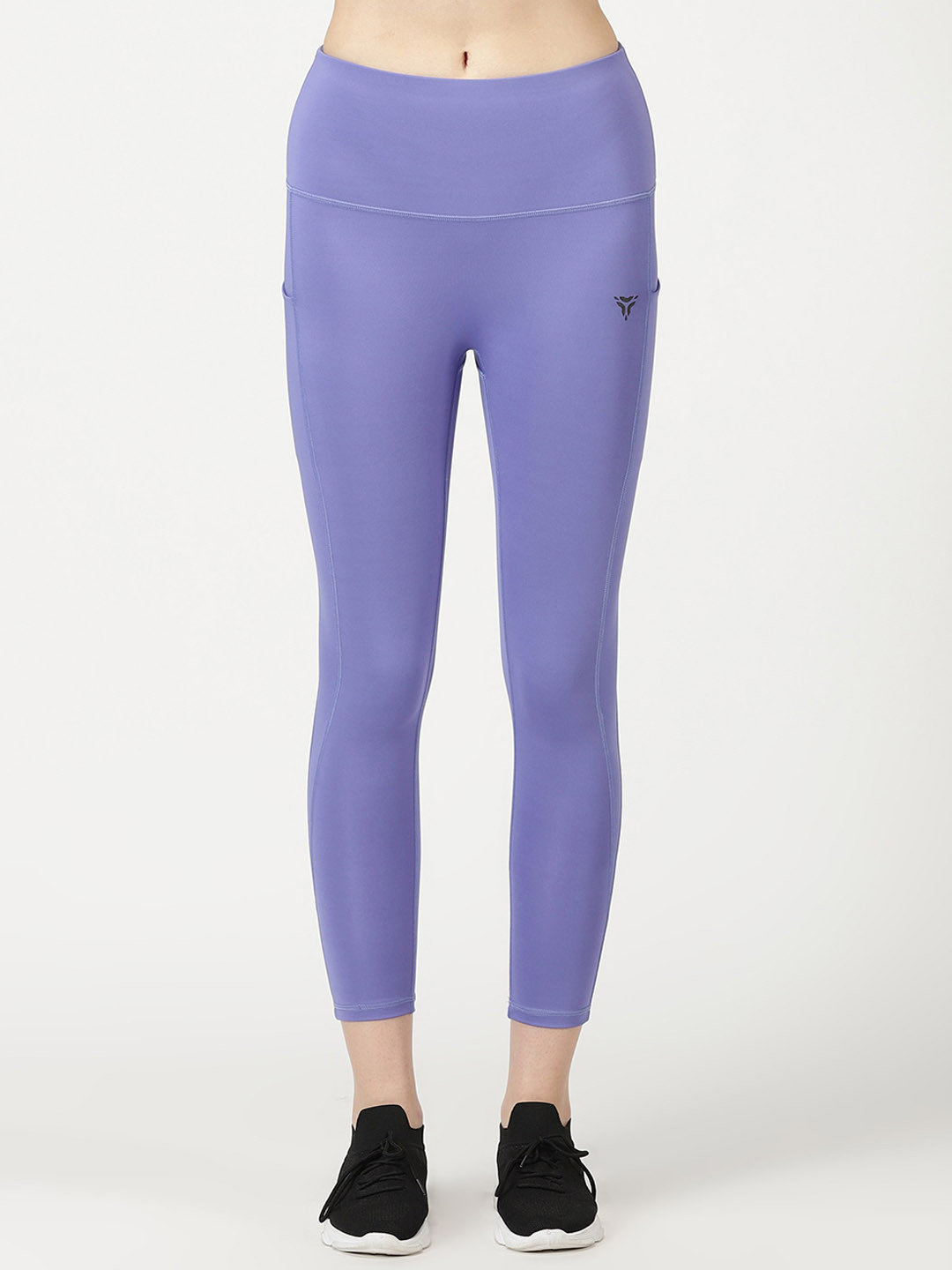 deb Women  High Waist Ankle Length Gym Tights with Stretchable & Comfortable Fabric