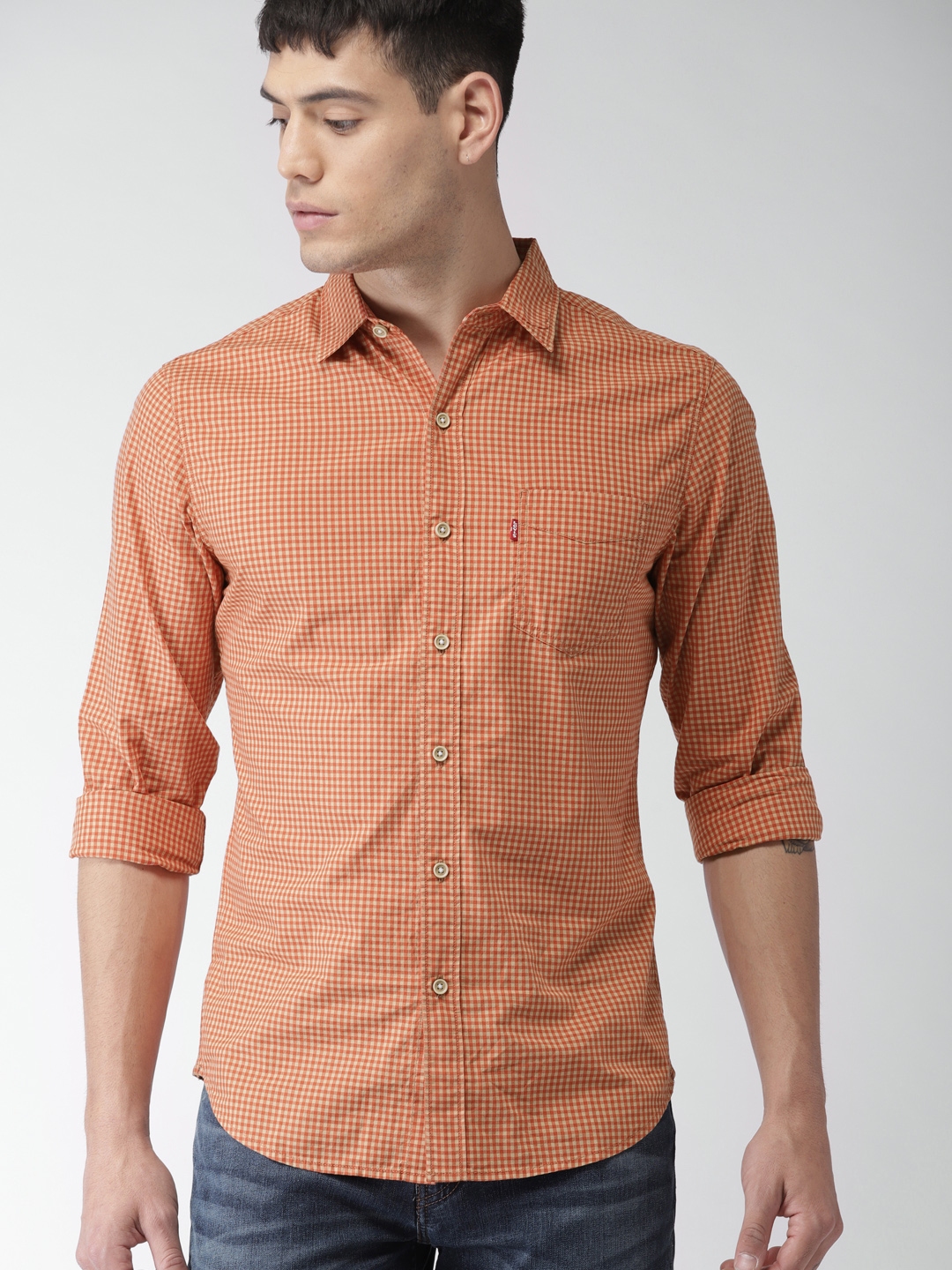 levis casual shirts myntra