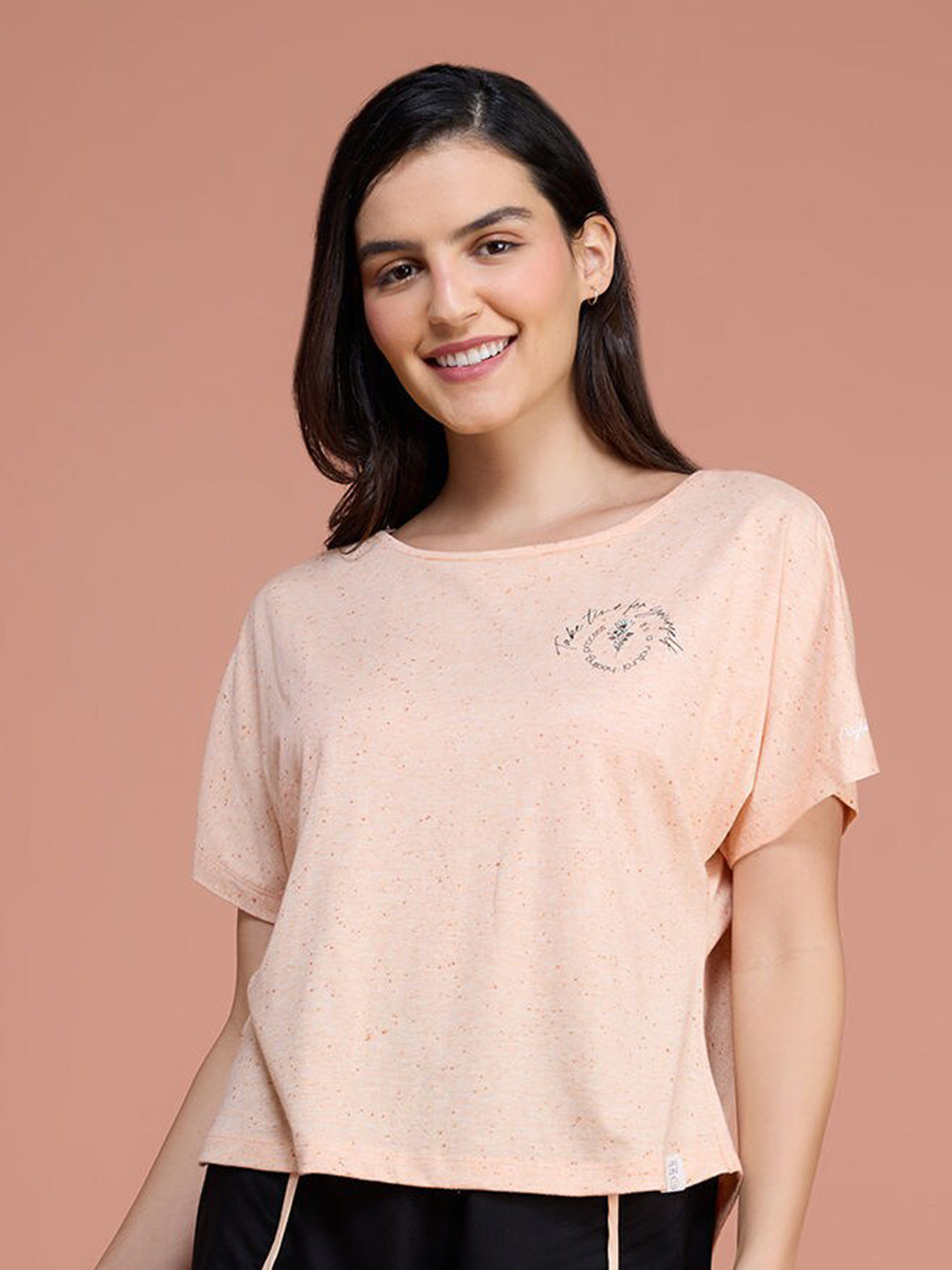 Nykd Neppy Lace Detail  Lounge T-shirt