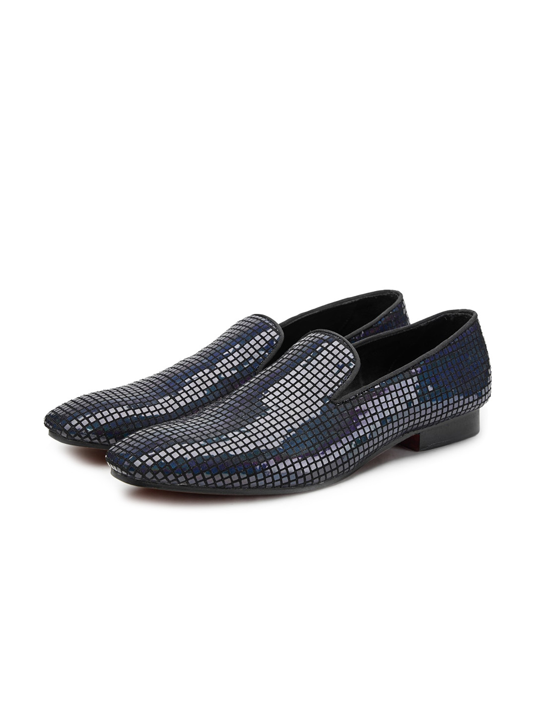 SHUTIQ Men JACKSON Embellished Slip-On Mojaris