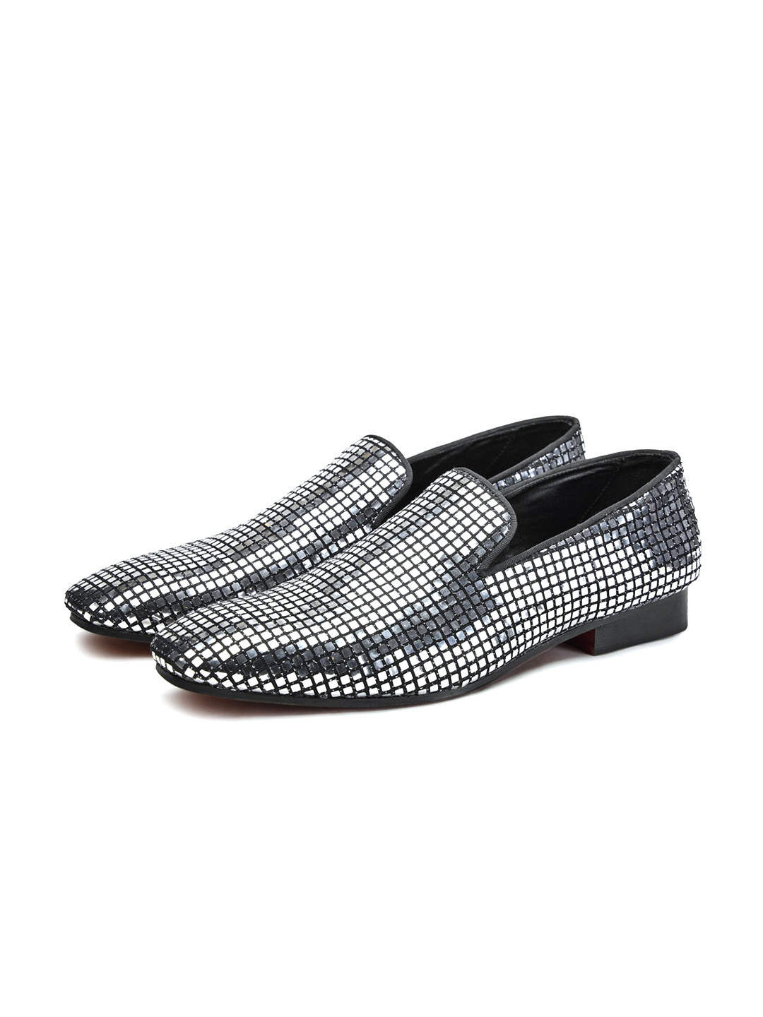 SHUTIQ Men JACKSON Embellished Slip-On Mojaris
