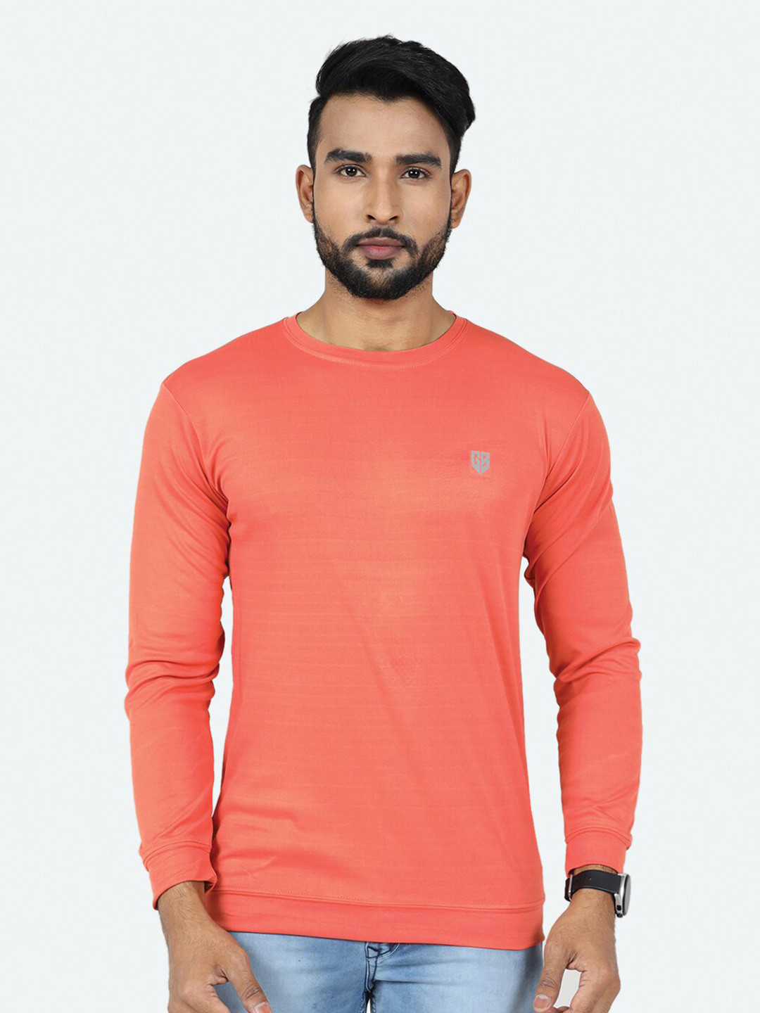 GAME BEGINS Round Neck Full Sleeves T-Shirt