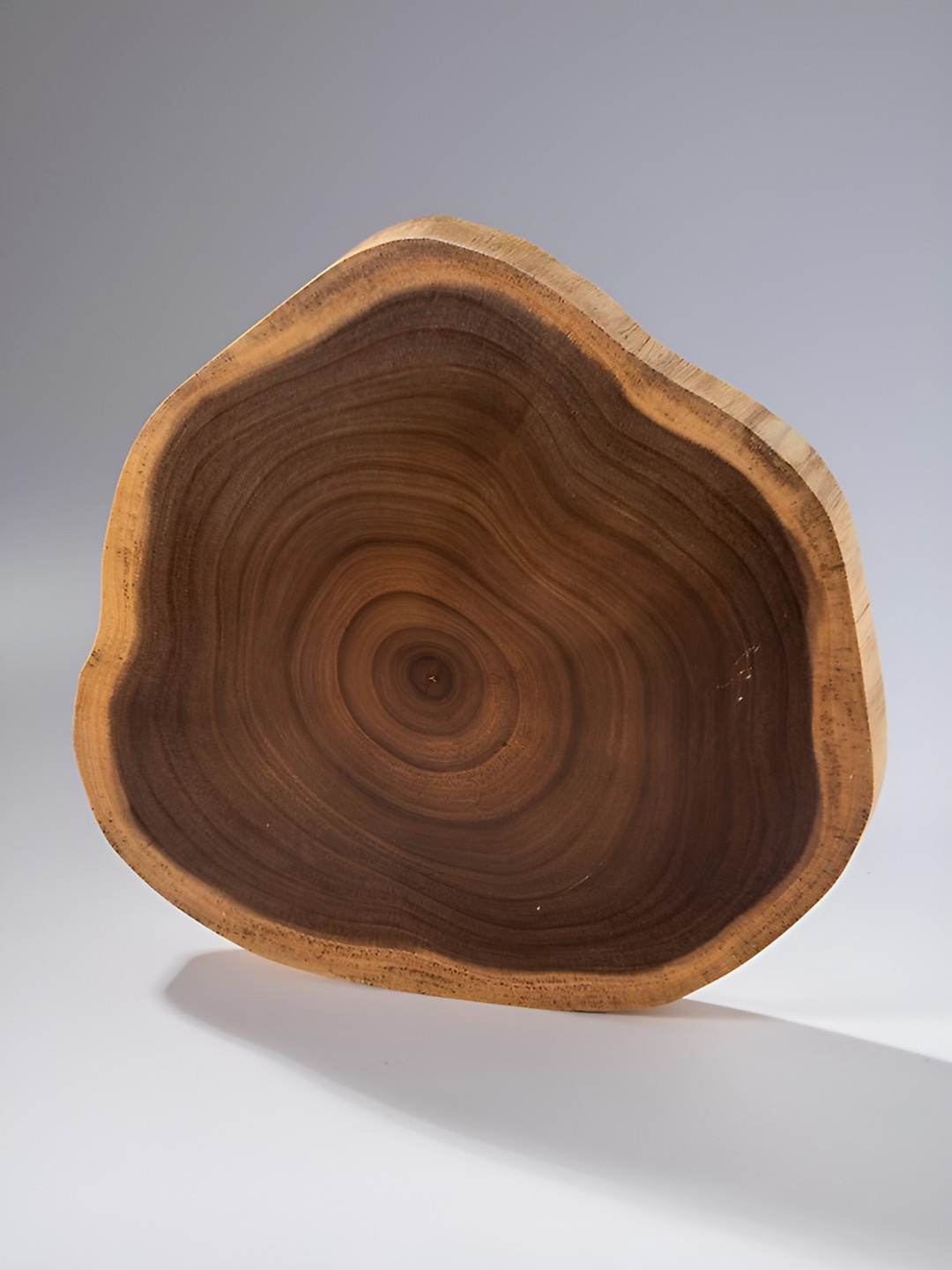 Wood Chop Beige & Brown Wood Chopping Board