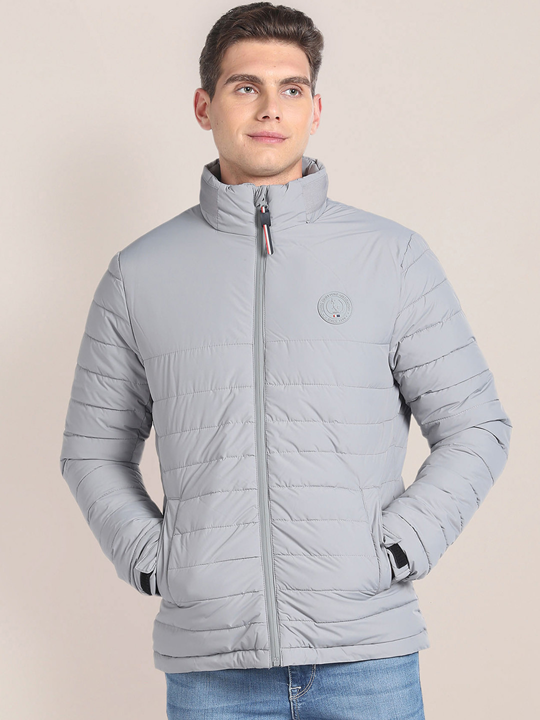 U.S. Polo Assn. Mock Collar Puffer Jacket