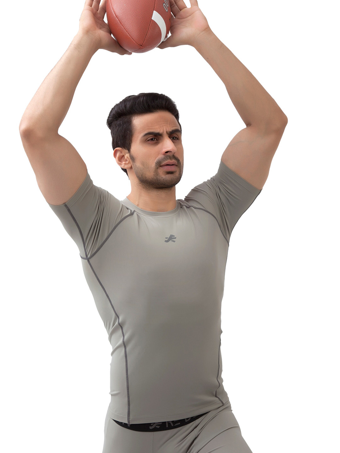 REDESIGN Compression Dry-Fit Nylon Training T-shirt