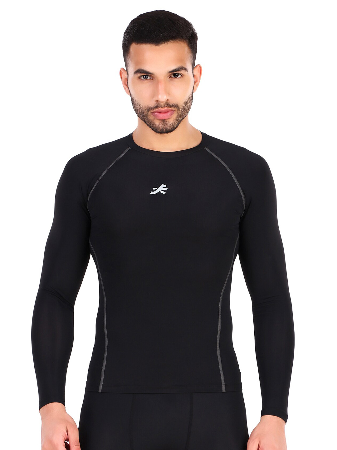 REDESIGN Moisture Wicking Raglan Sleeves Compression T-shirt