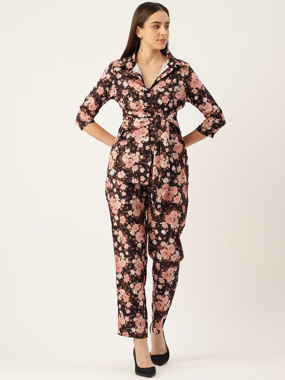 Sleek Italia Women Printed Co-Ords