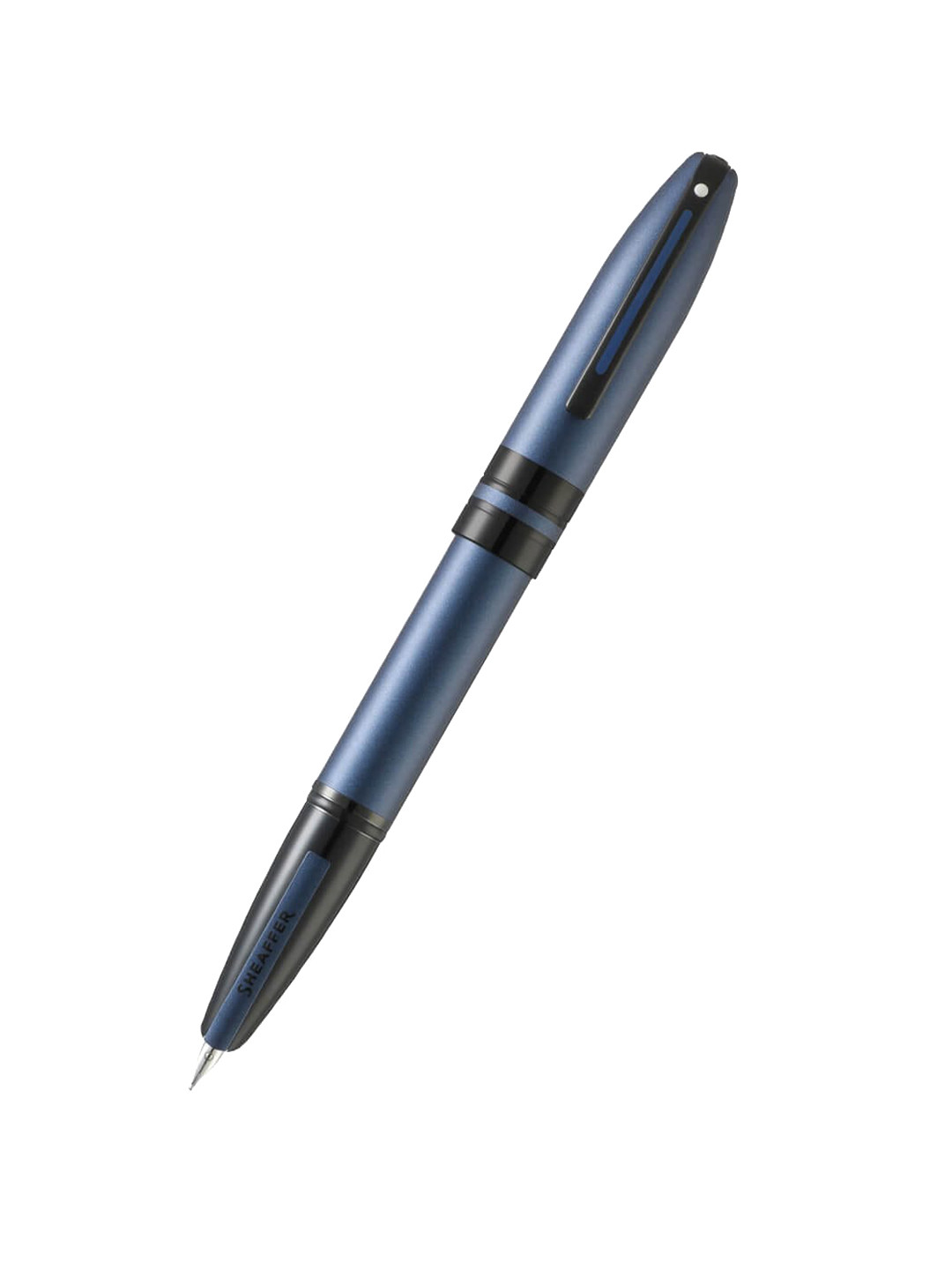 Sheaffer Blue with Black Trim E9110 ICON Medium Nib Fountain Pen