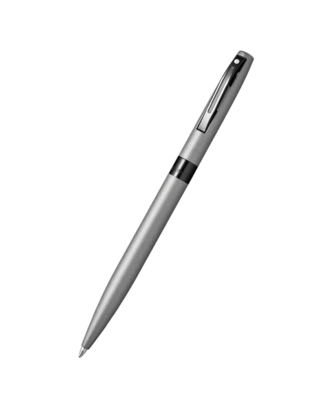 Sheaffer Grey with Black Trim E9019 Reminder Ballpoint Pen