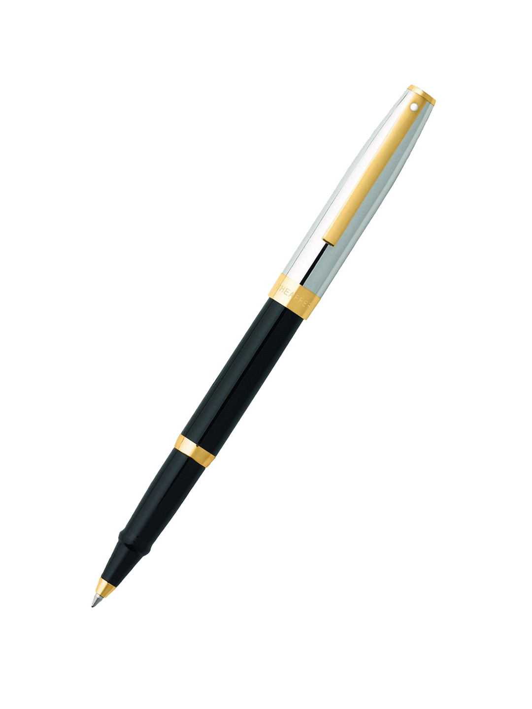 Sheaffer Black with Chrome Trim E9475 Sagaris Rollerball Pen
